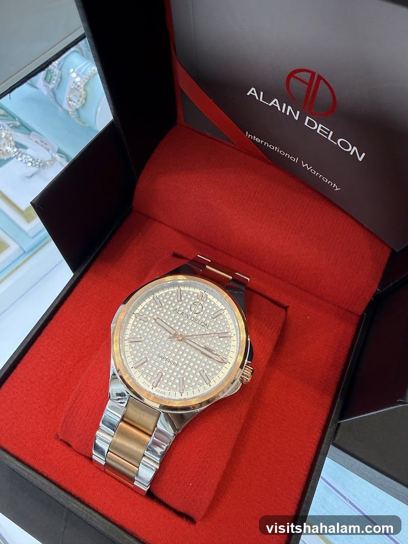 Alain Delon Watch in Box