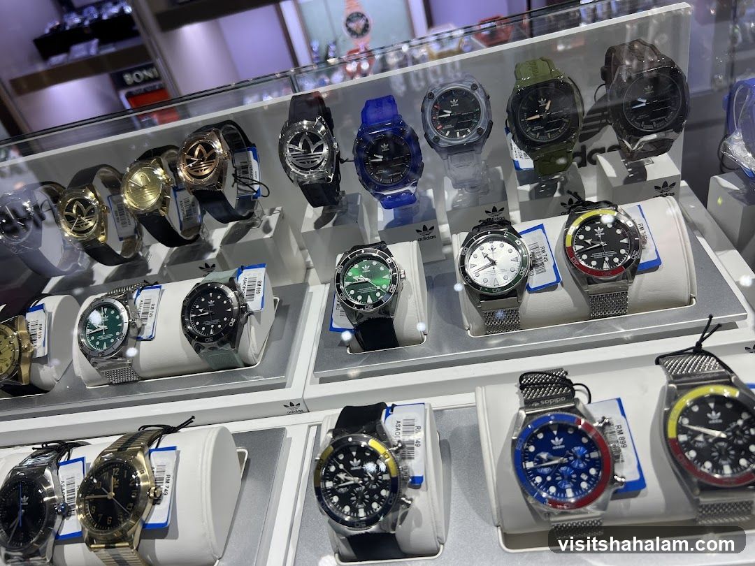 Adidas Watches Display