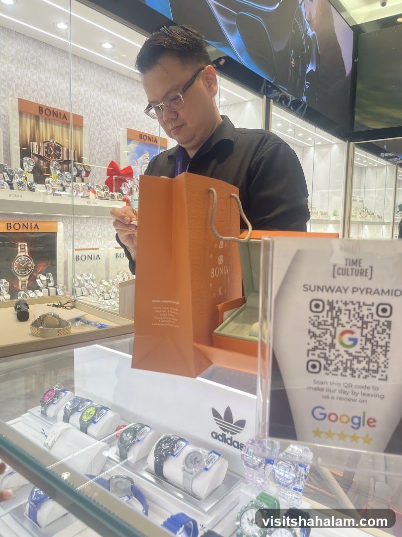 Watch Store Display