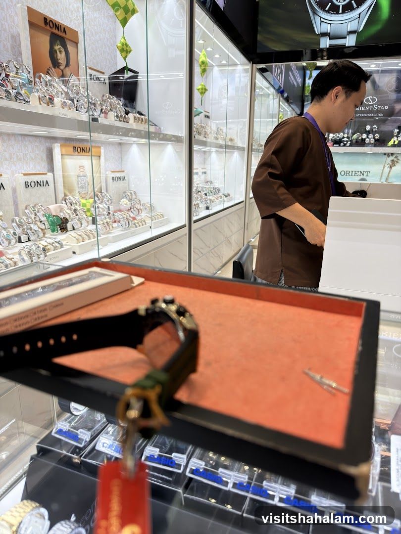Watch Store Interior