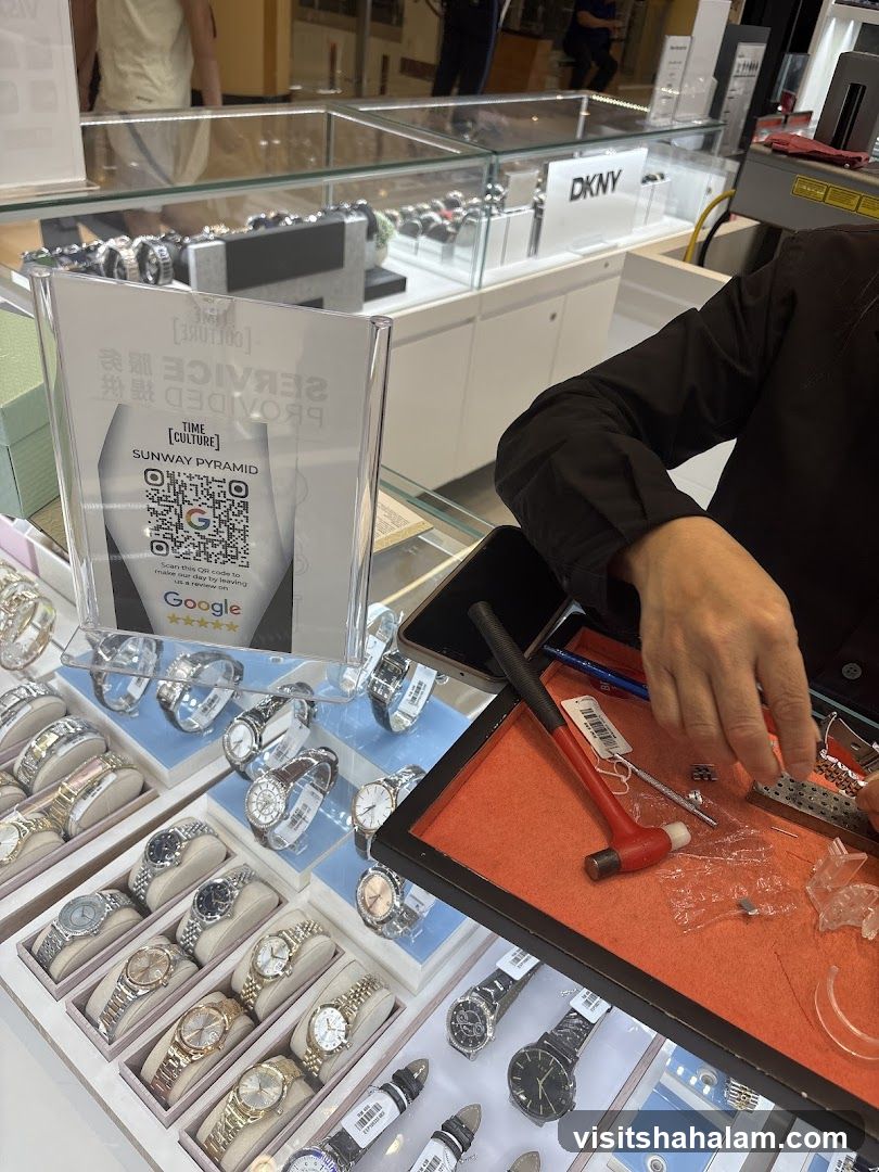 Watch Store Display