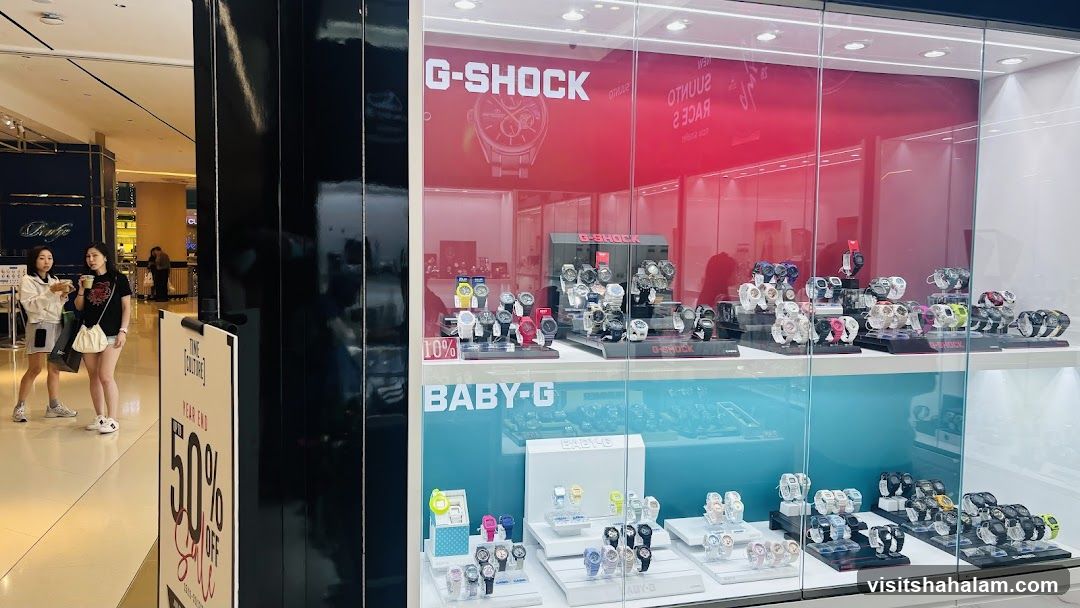 G-Shock and Baby-G Watch Display
