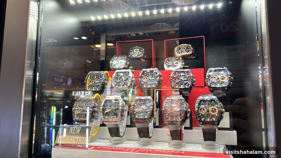 Charles Jourdan Watches Display
