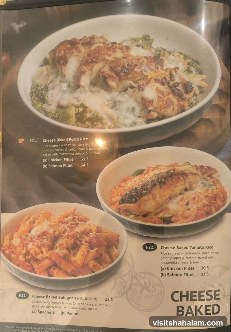 Cheese Baked Dishes