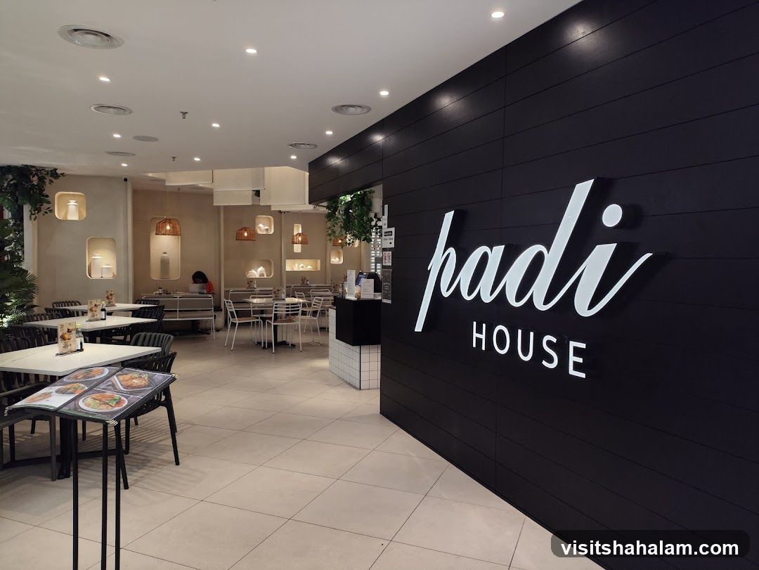Restaurant Interior with Padi House Signage