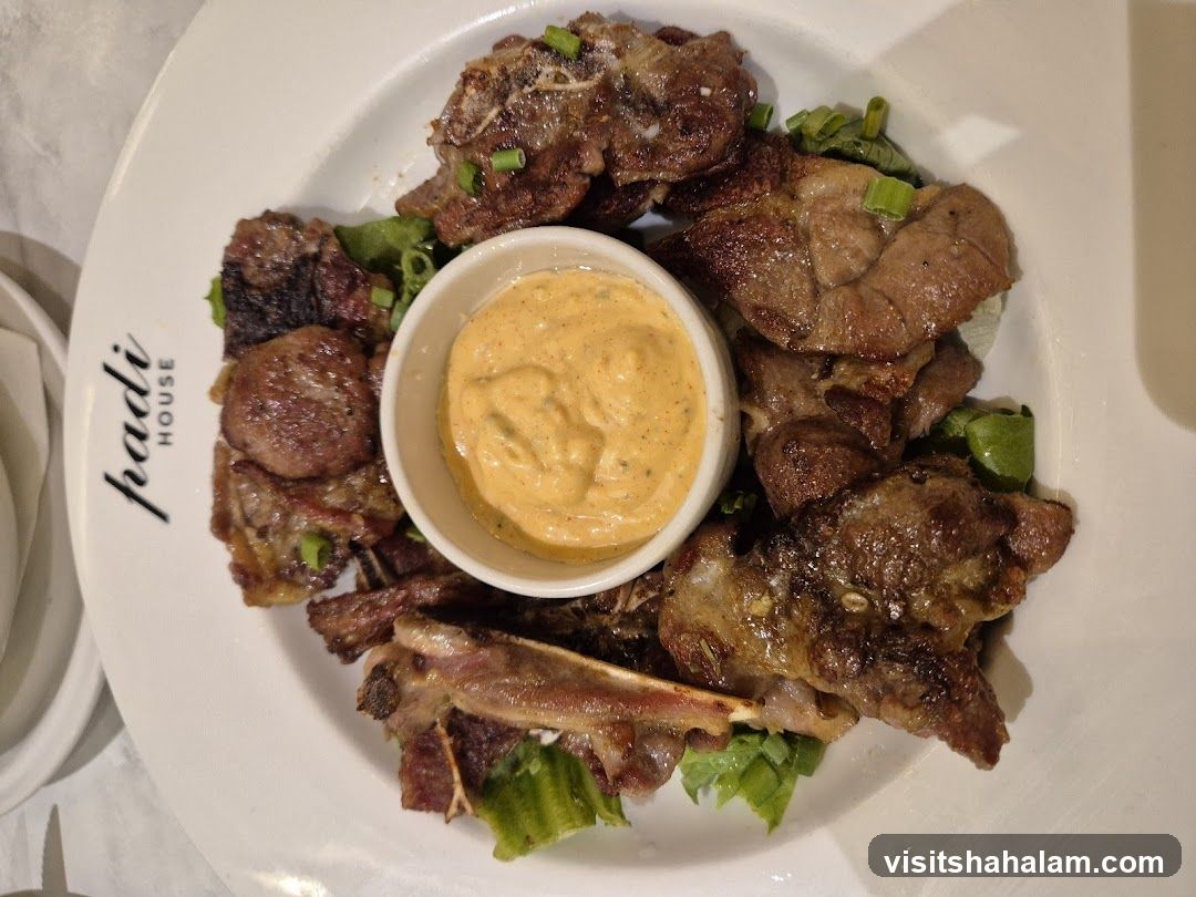 Lamb Chops with Sauce