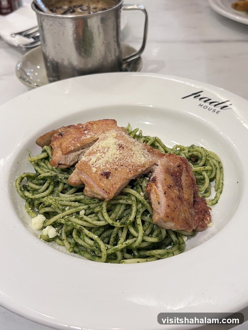 Pesto Pasta with Chicken