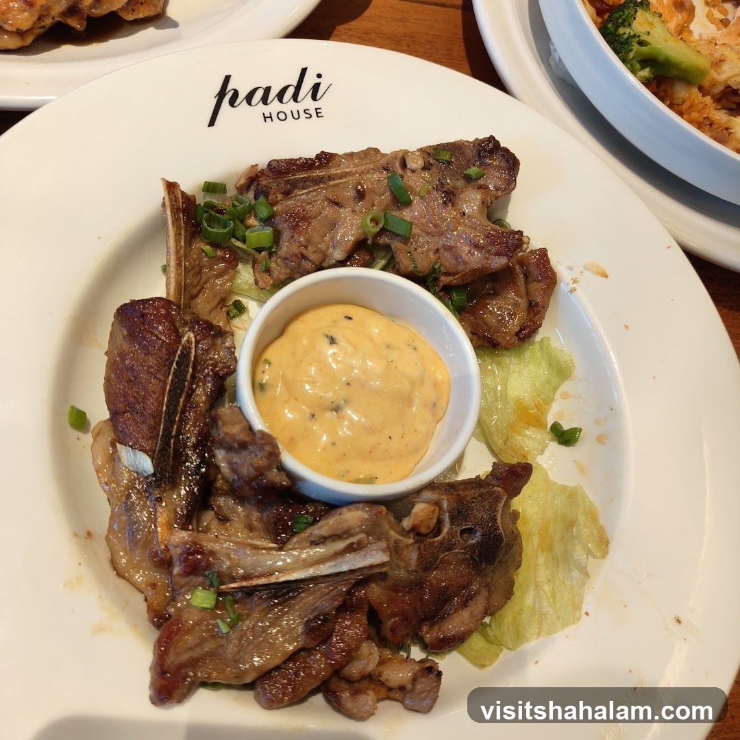 Lamb Chops with Sauce