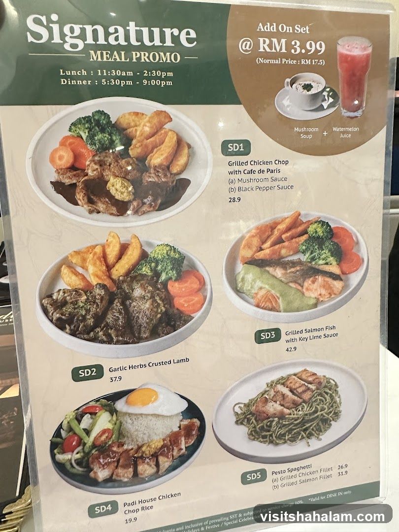 Signature Meal Promo