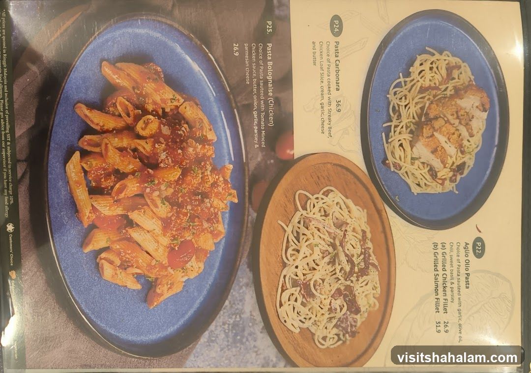 Pasta Dishes
