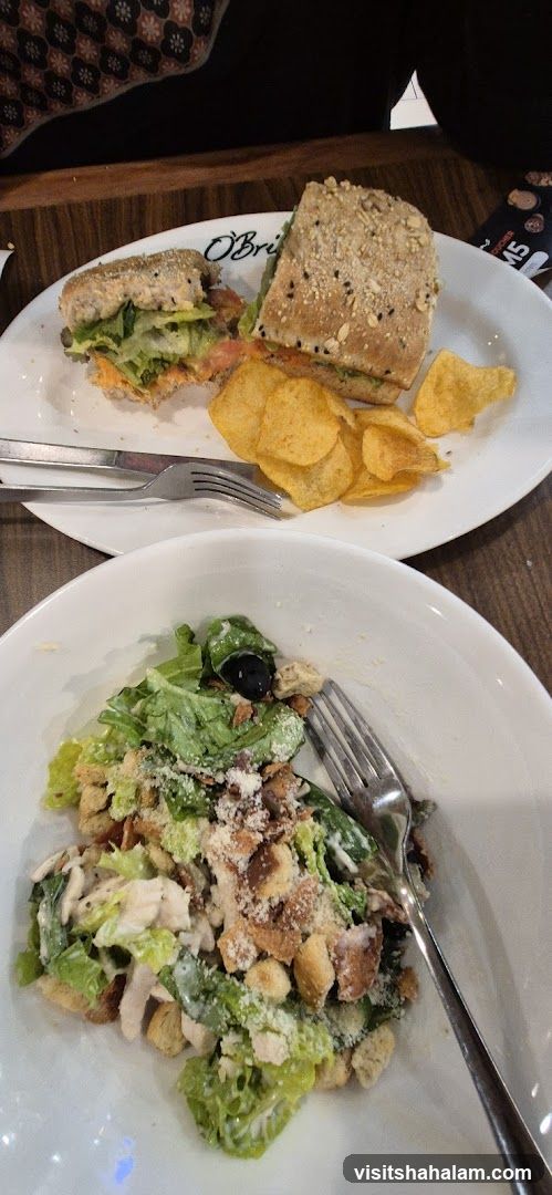Sandwiches and Salad