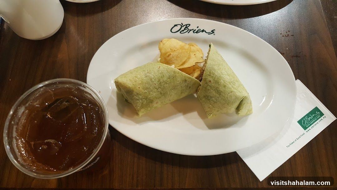 O'Briens Wrap and Drink