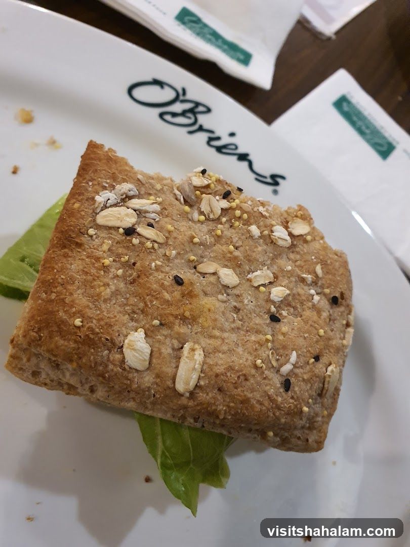 Sandwich on a plate