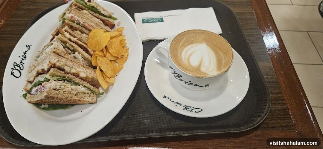 Sandwich and Coffee