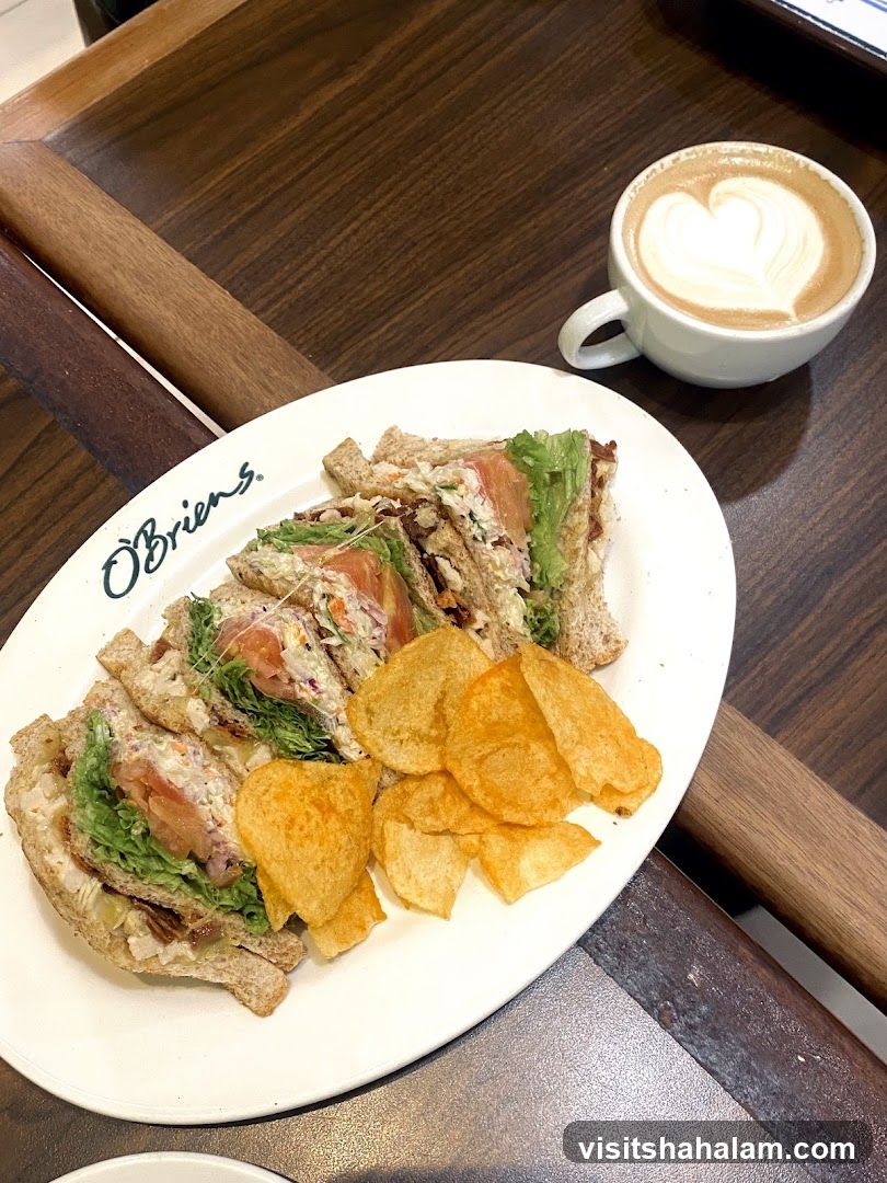 Sandwich and Coffee