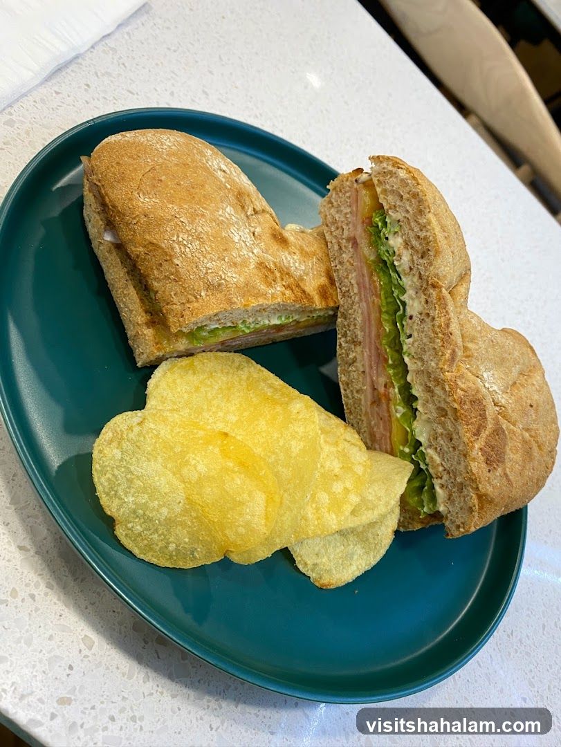 Sandwich and Chips