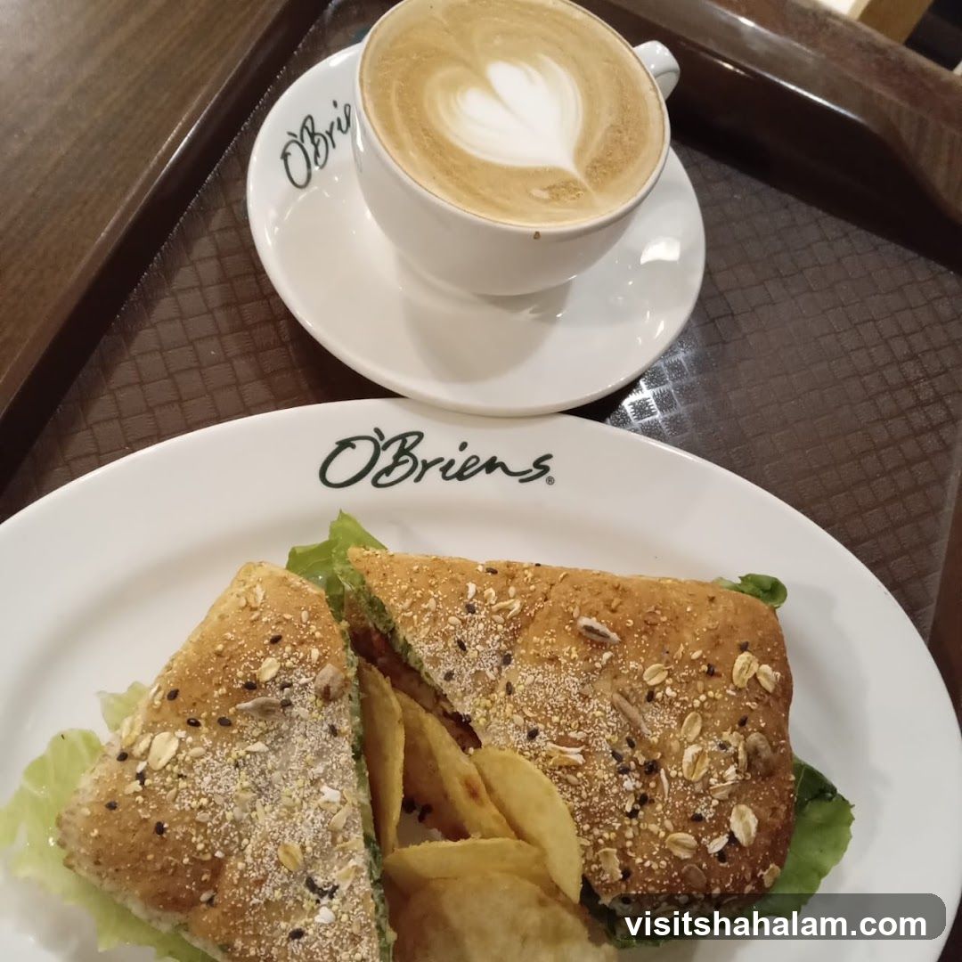 Sandwich and Coffee