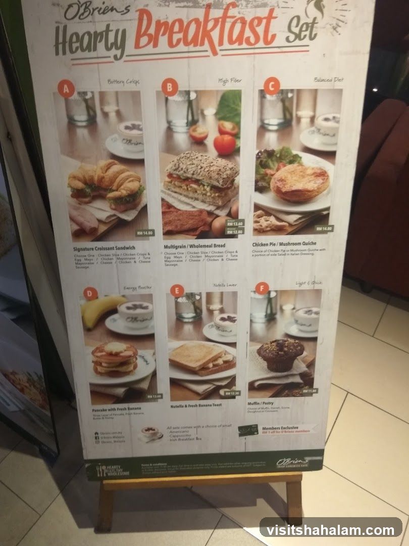 O'Brien's Hearty Breakfast Set
