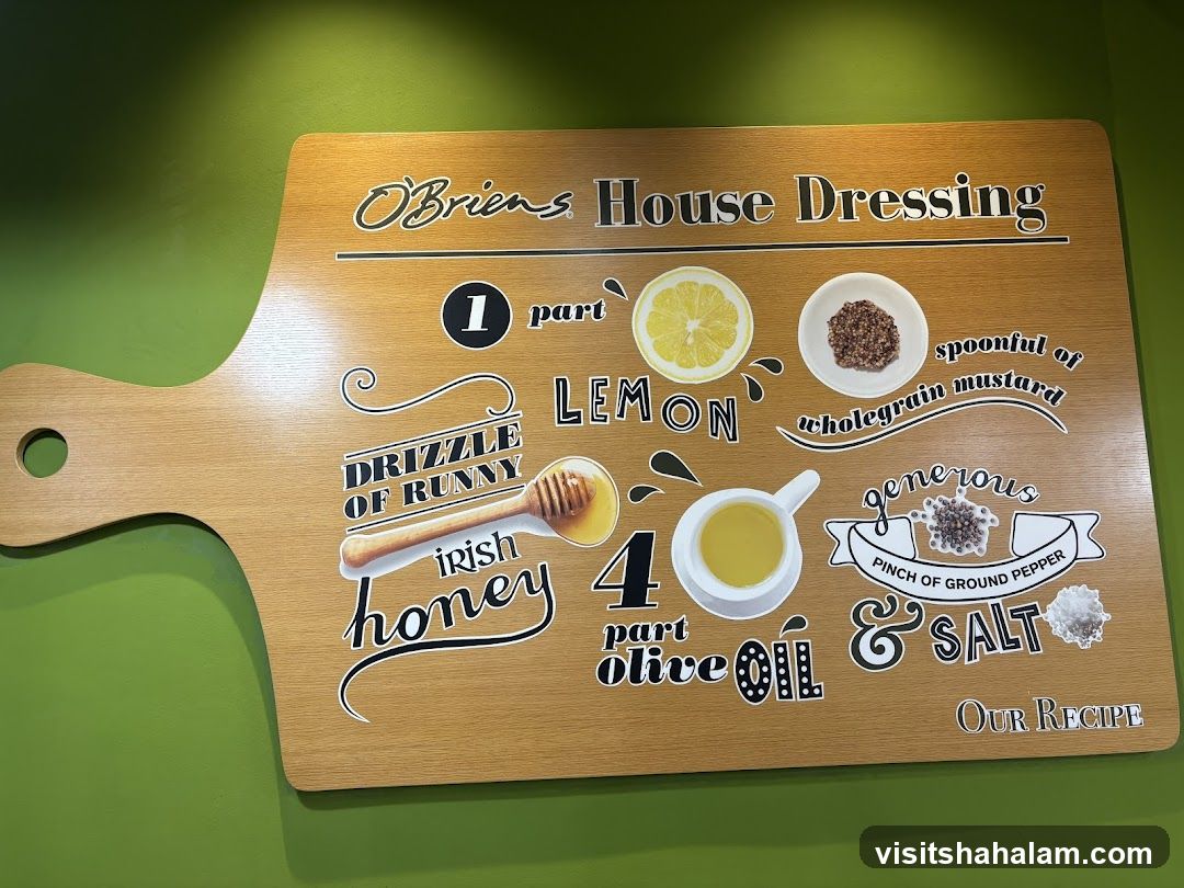 O'Briens House Dressing Recipe