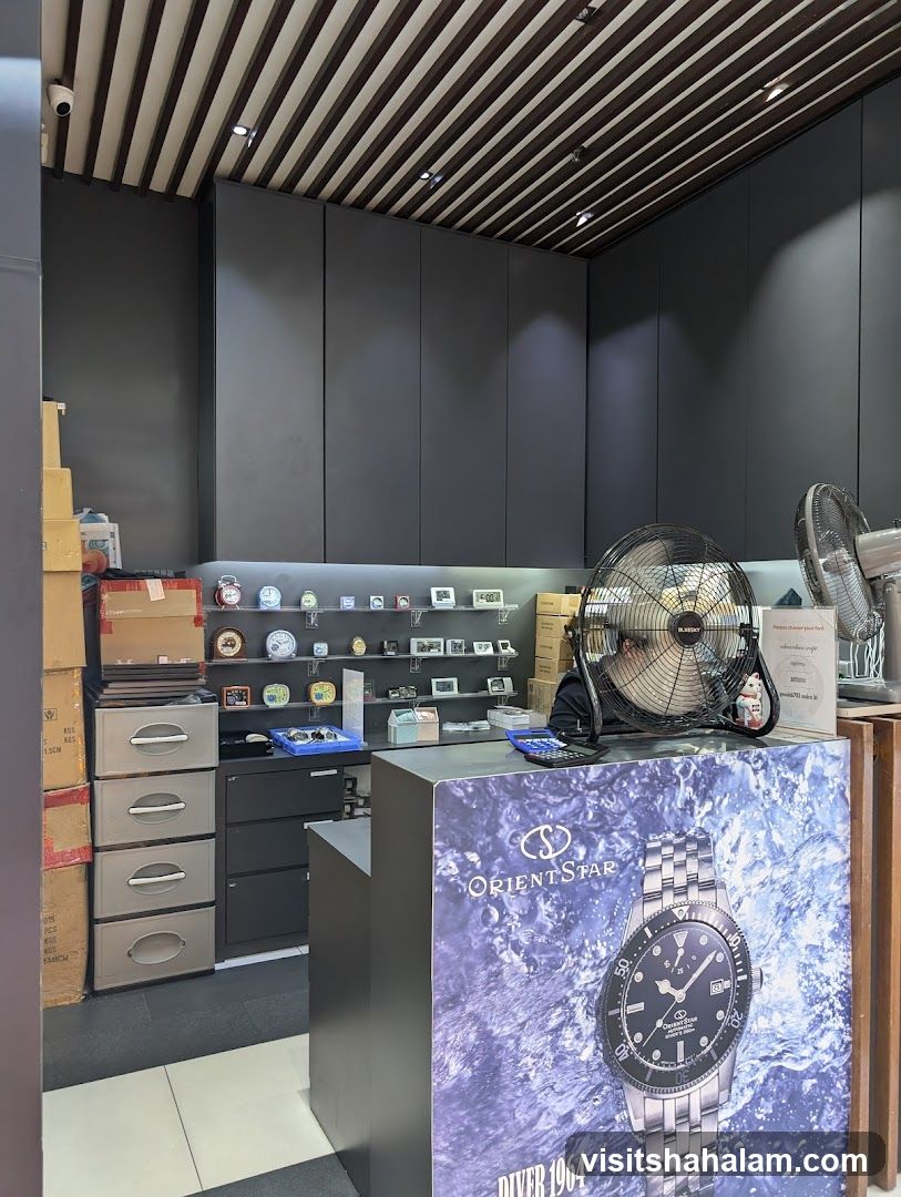 Watch Store Counter