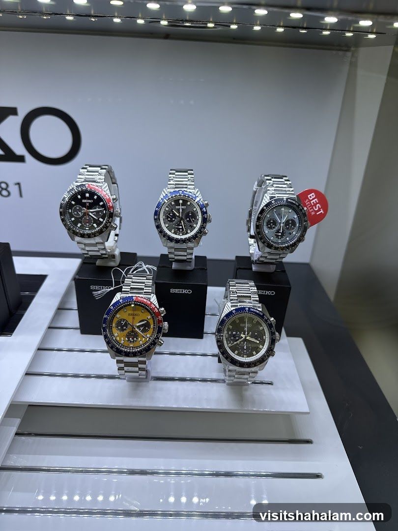 Seiko Watches Display