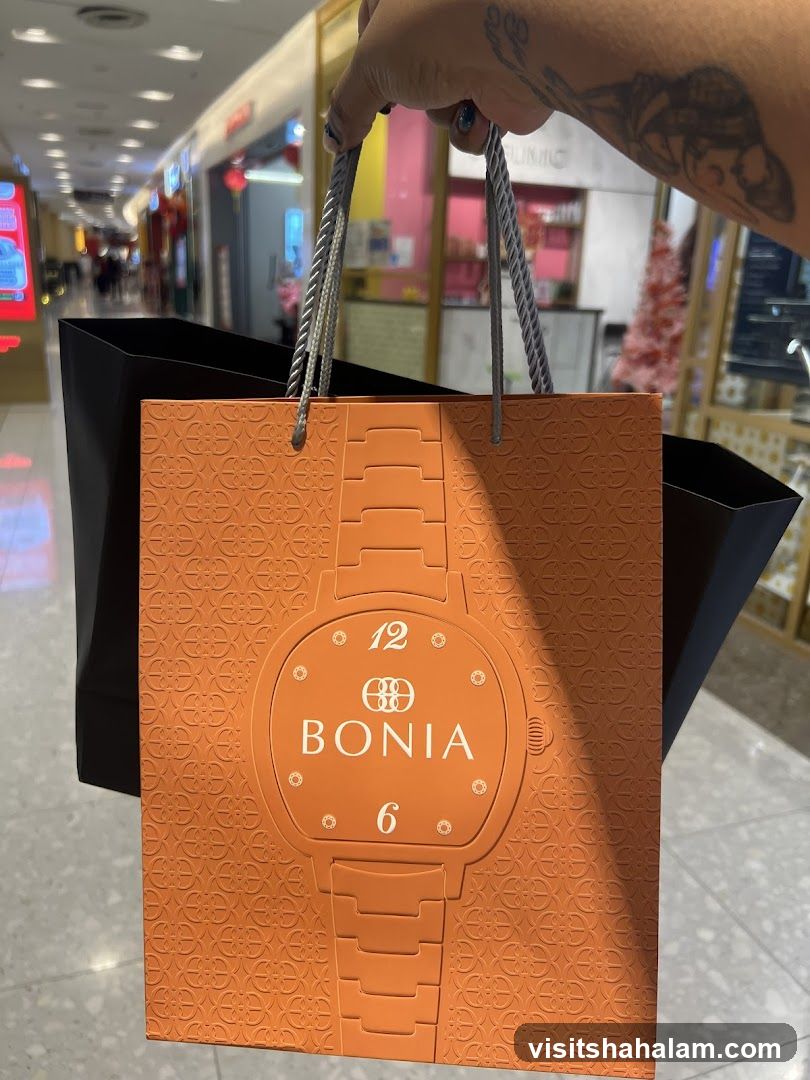 Bonia Shopping Bags