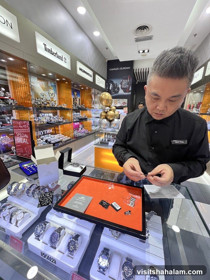 Watch Store Display