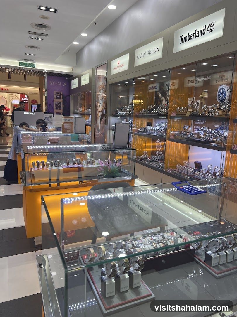 Watch Store Display