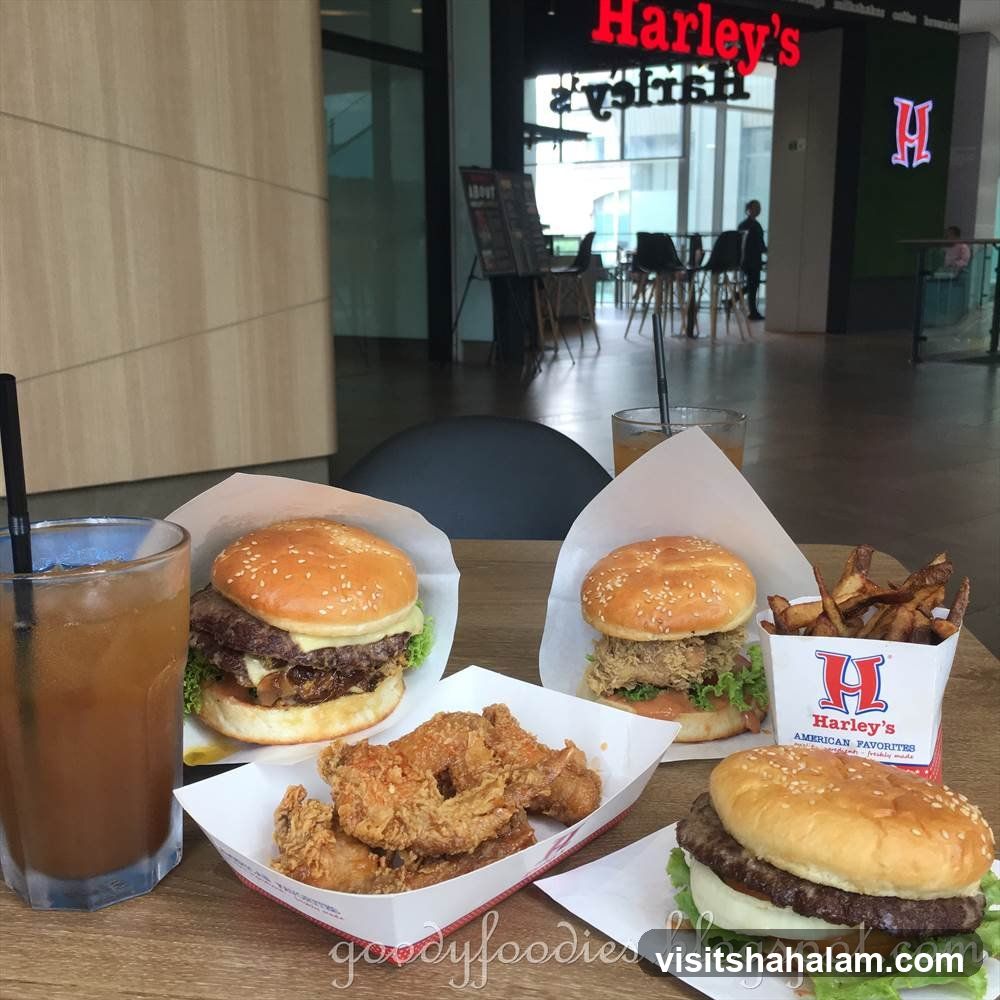 Burgers, Fries, and Fried Chicken