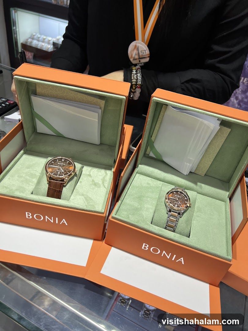 Two Bonia Watches in Boxes