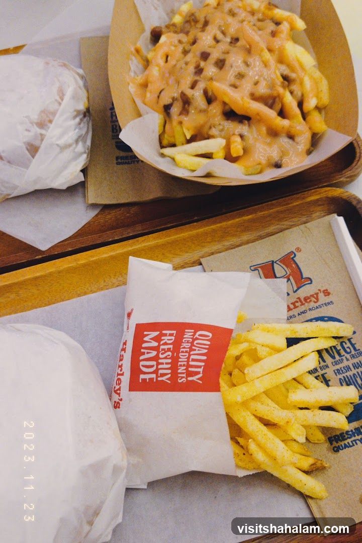 Burgers and Fries