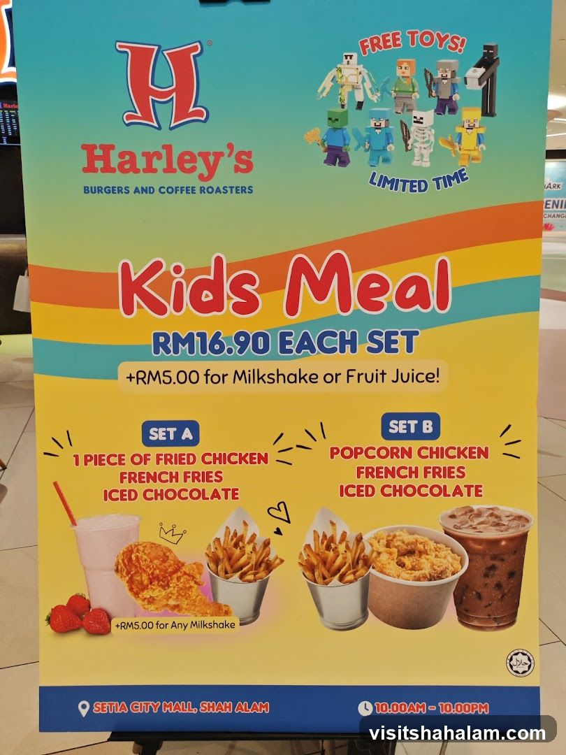 Harley's Kids Meal Promotion