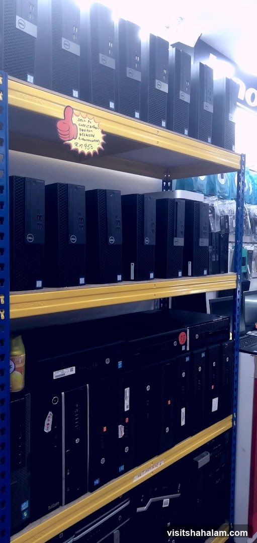 Computer Store Shelving
