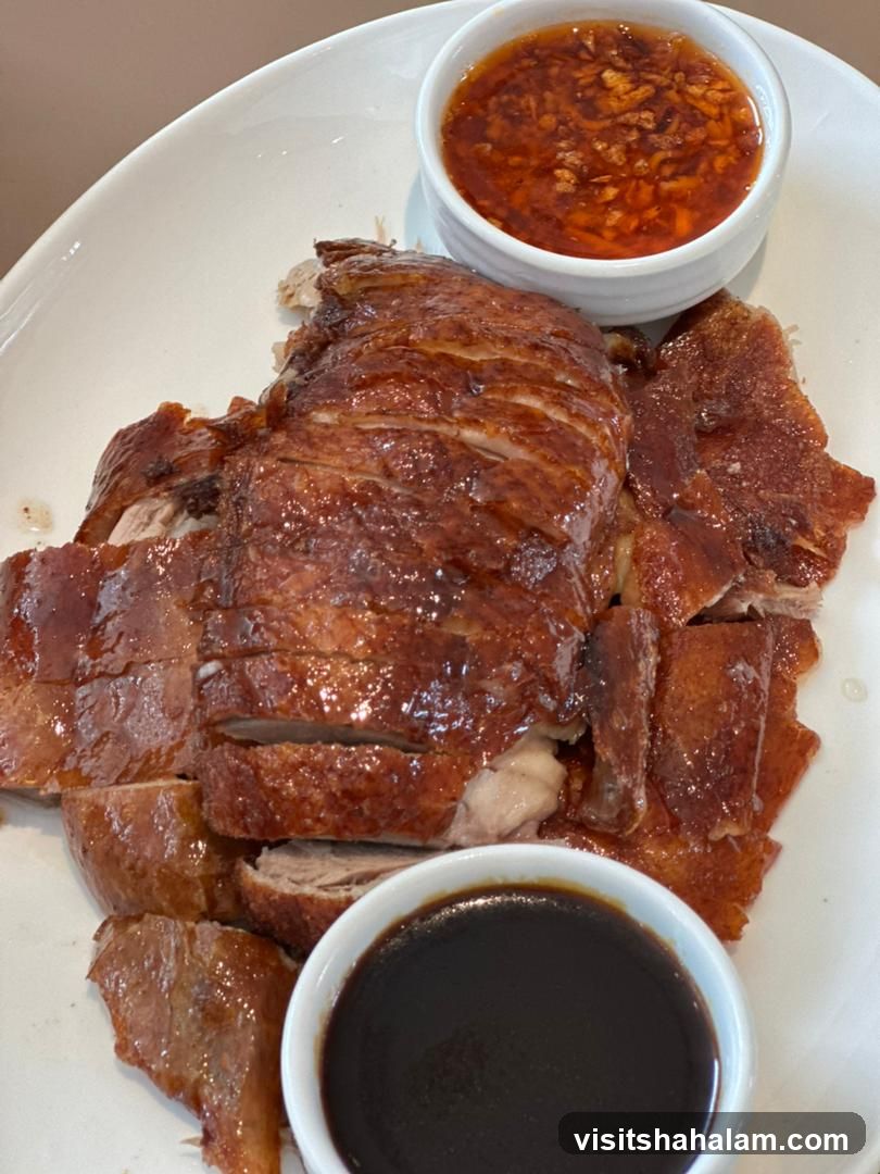 Roast Duck with Sauces