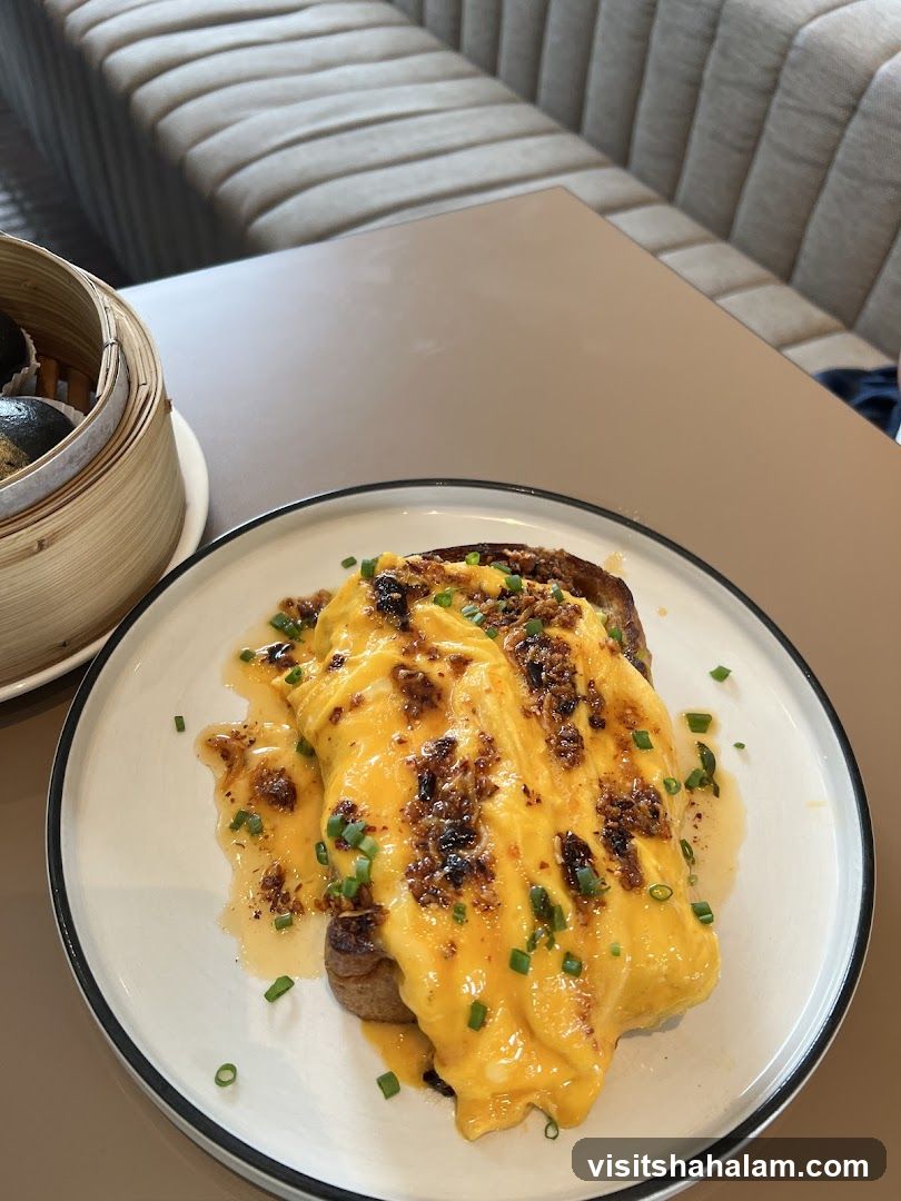 Scrambled Eggs on Toast