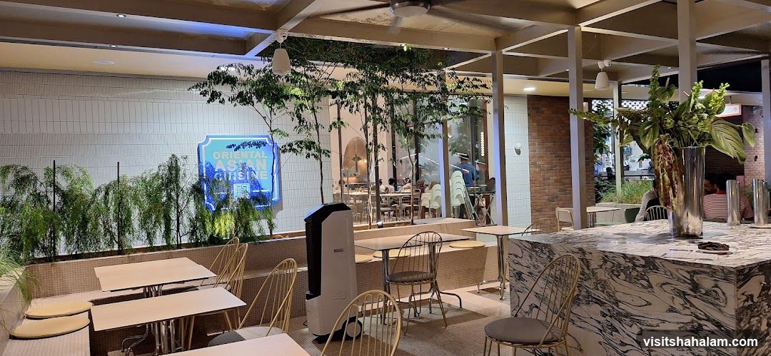 Modern Asian Restaurant Interior