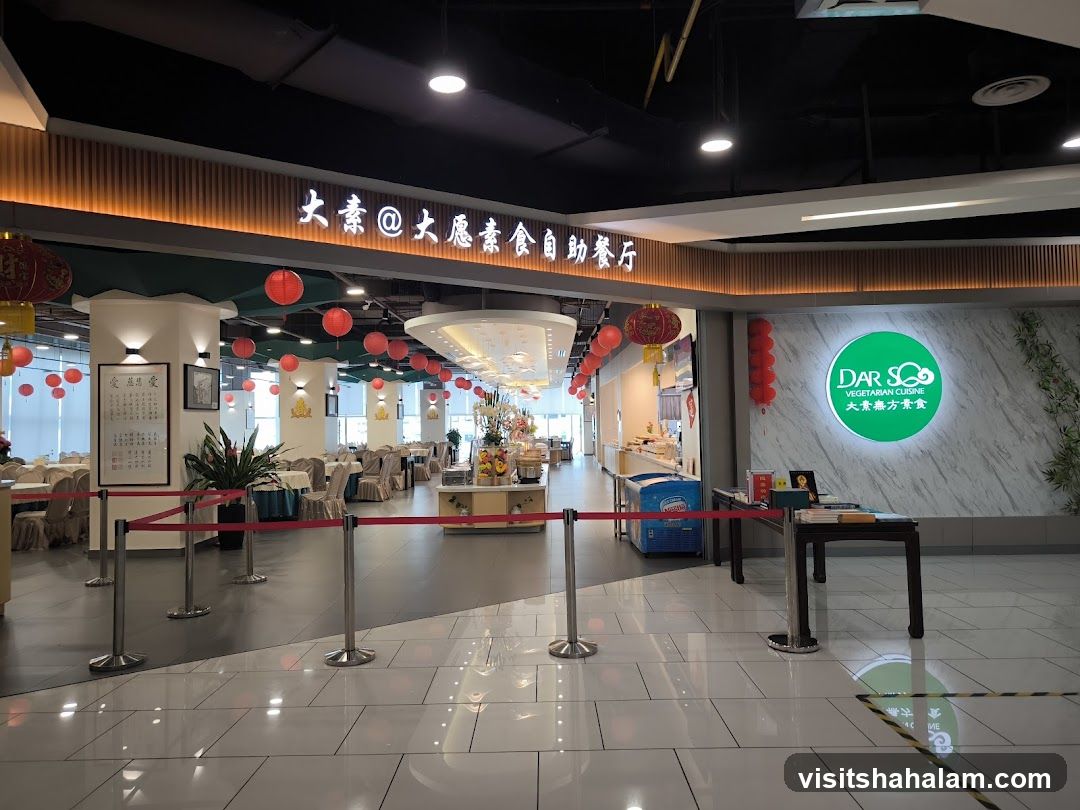 Vegetarian Restaurant Interior