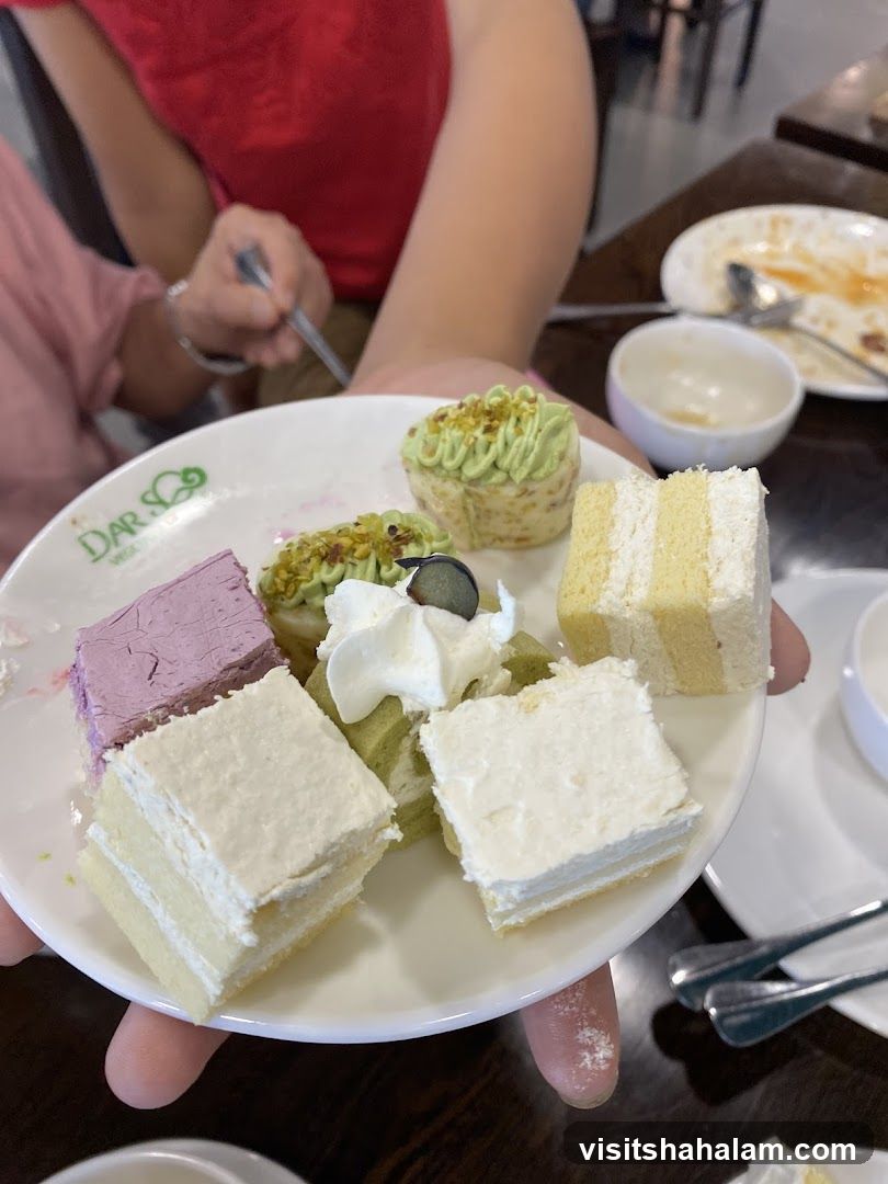 Assortment of Desserts