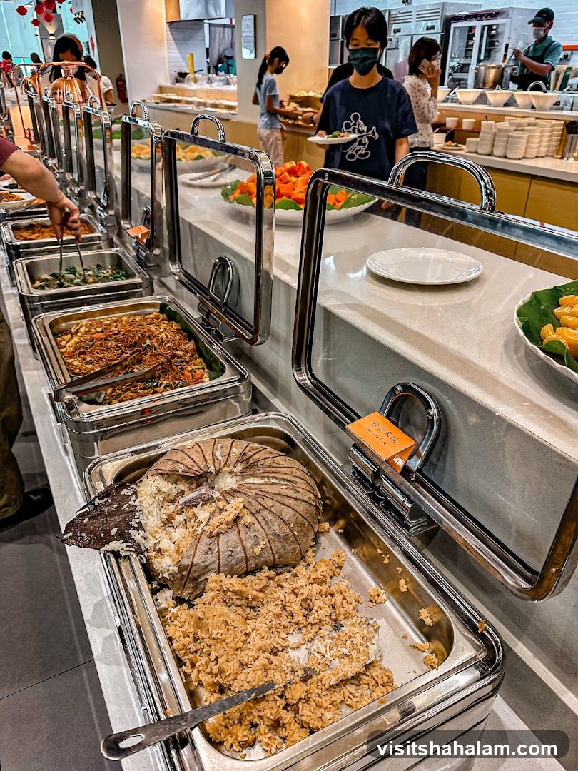 Buffet Food Display