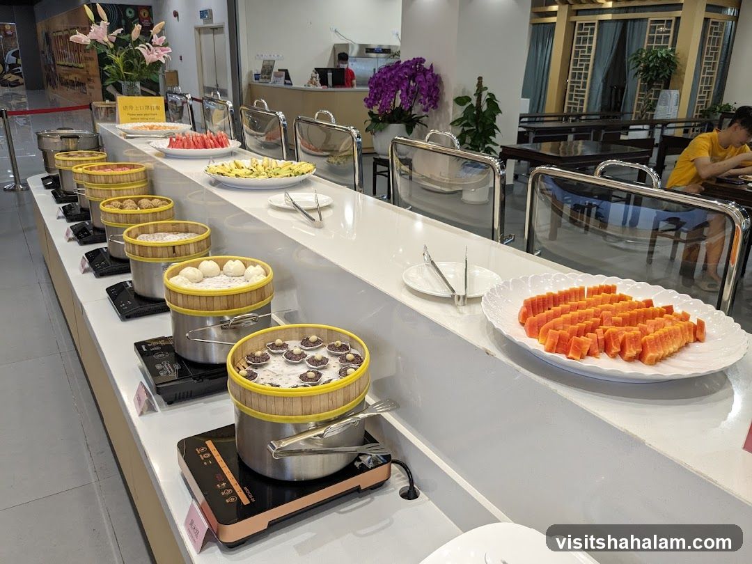 Buffet Food Display