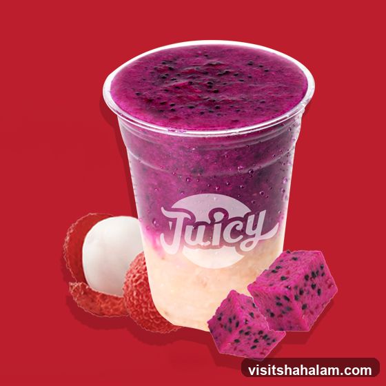 Dragon Fruit and Lychee Smoothie