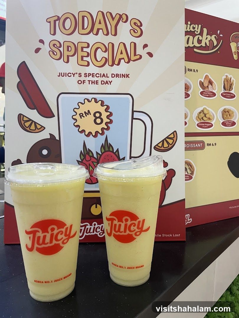 Juicy's Today's Special Drink