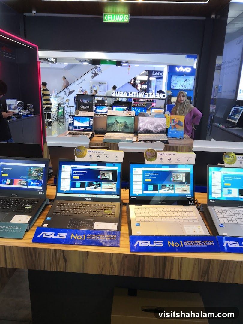 Electronics Store Display