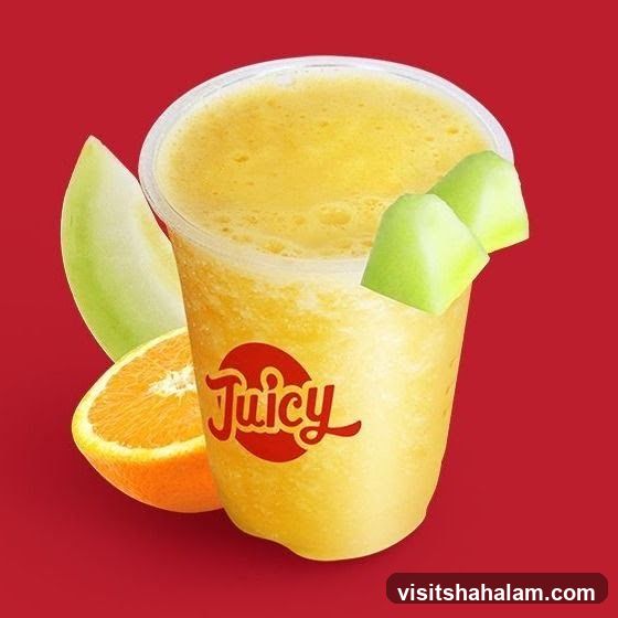 Juicy Drink with Fruit