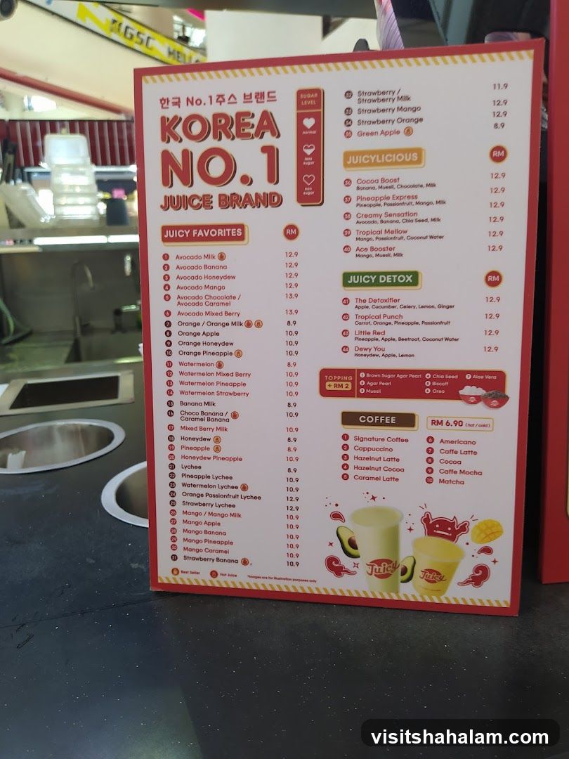 Korea No.1 Juice Brand