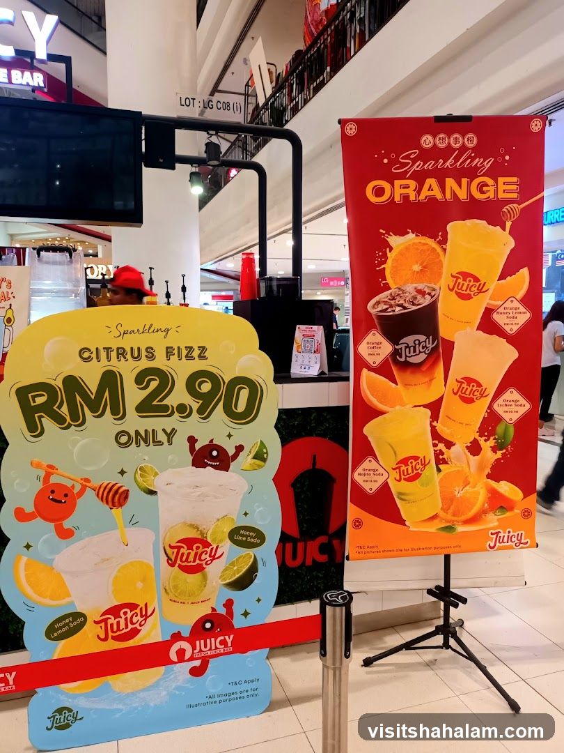 Juicy Fresh Juice Bar Promotion