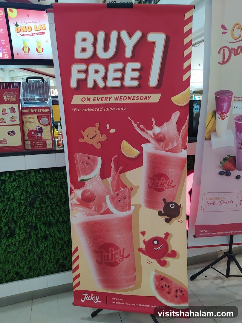 Juicy Buy 1 Free Promotion