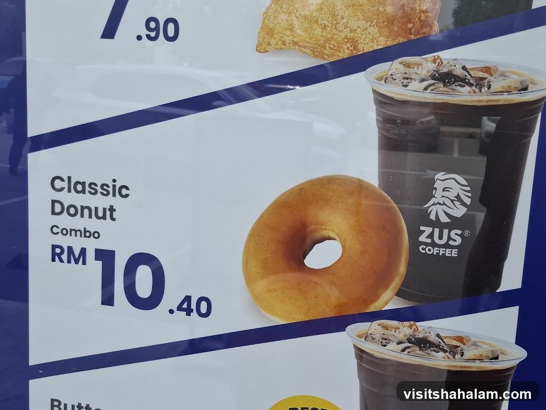 ZUS Coffee Menu