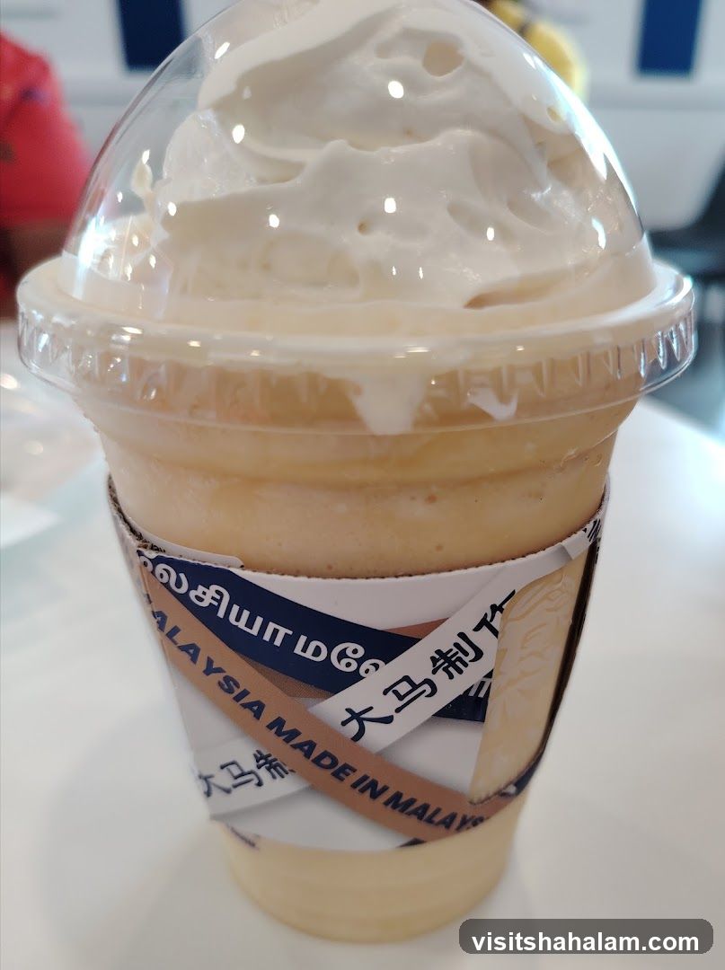 Beverage with Whipped Cream
