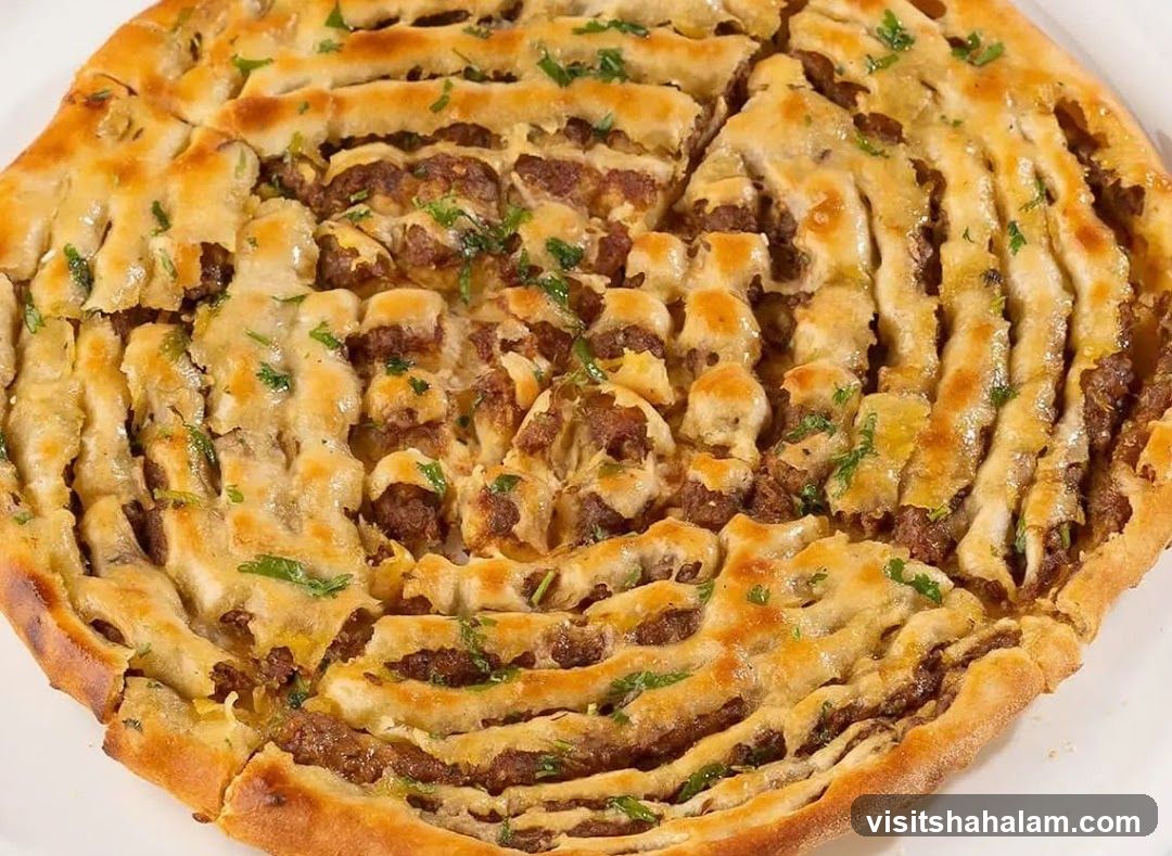 Meat-Topped Flatbread